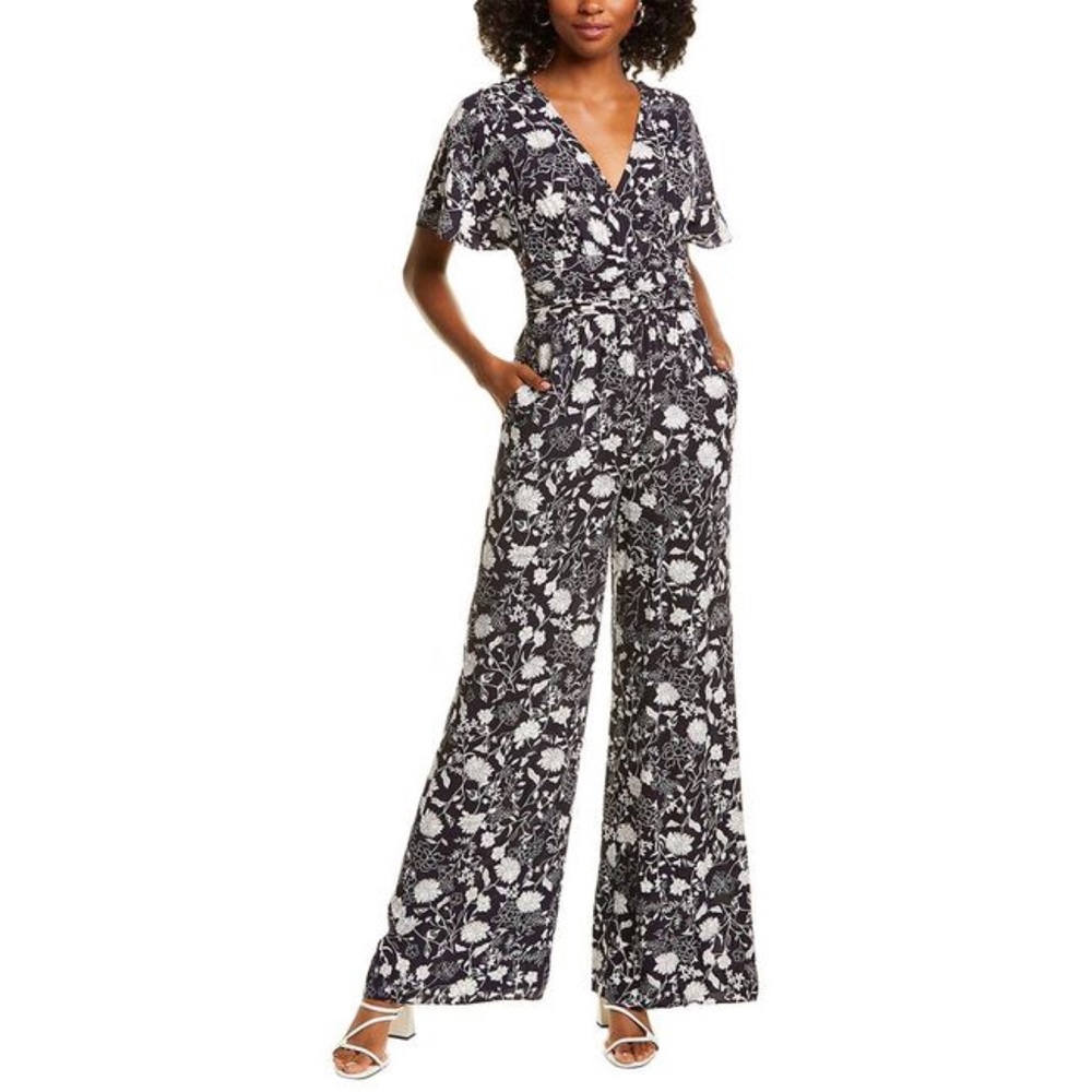 LIKELY Nellie Jumpsuit in Navy & White
